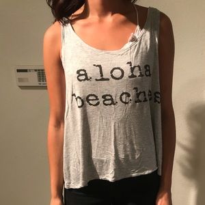 ALOHA BEACHES tank